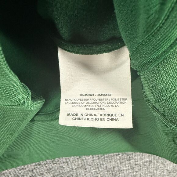 Nike Track Jacket Mens L Green Full Zip White Striped Athleisure 90s Retro Run - Picture 7 of 8